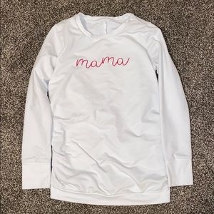 Maternity sweatshirt